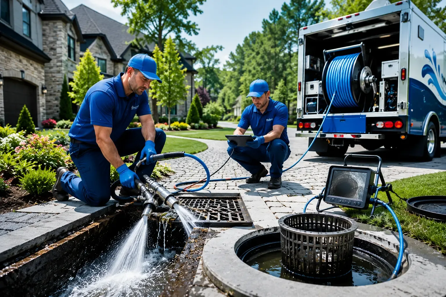 Local outdoor drain cleaning professionals in Harrison, NJ